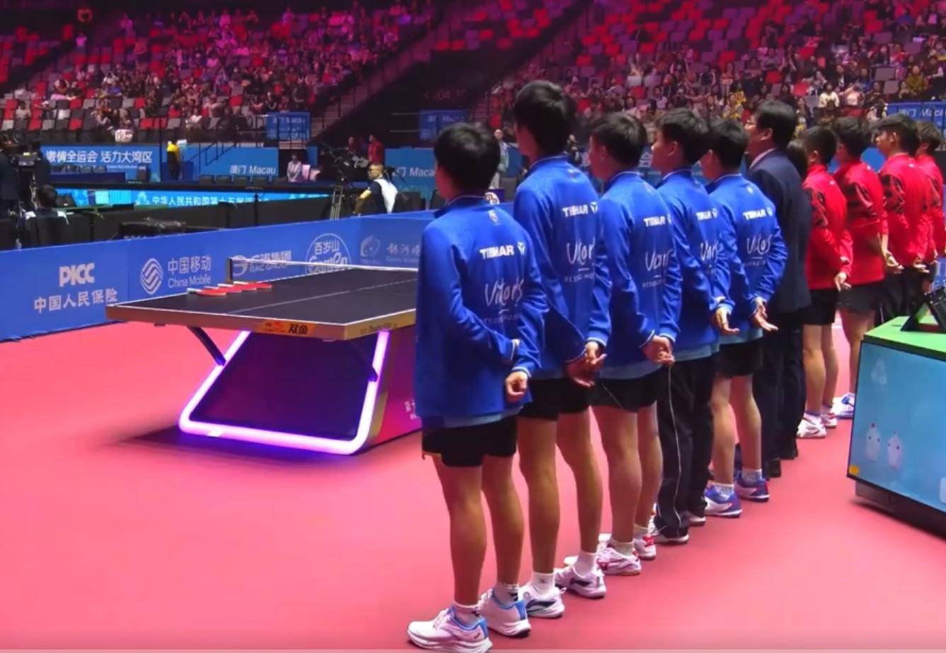 韩国队完胜法国队，许昕带队取胜